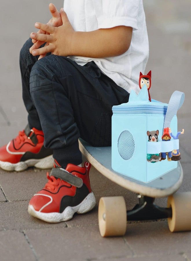 Annmore Carrying Case for Toniesbox and Figures, with Cover for Tonies Ears, Use for Tonies Characters Transport and Storage, Blue - Image 5